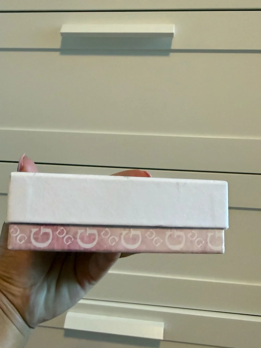 Pink Patterned Guess Cosmetic Box